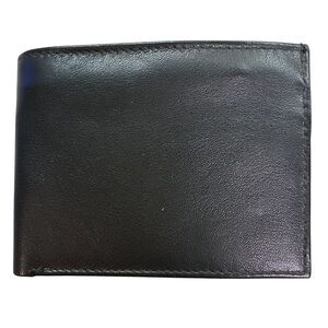 Marshal Genuine Leather Black Bifold Men’s Wallet